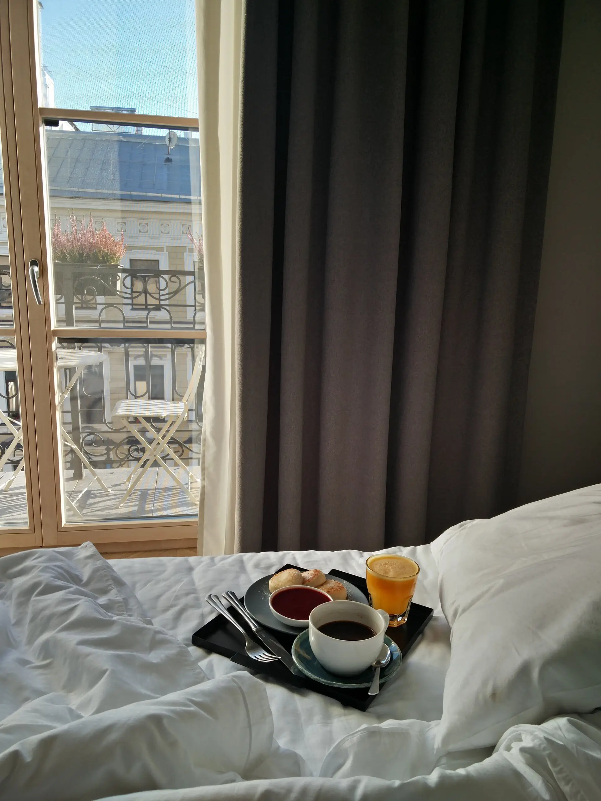 Frühstück im Zimmer