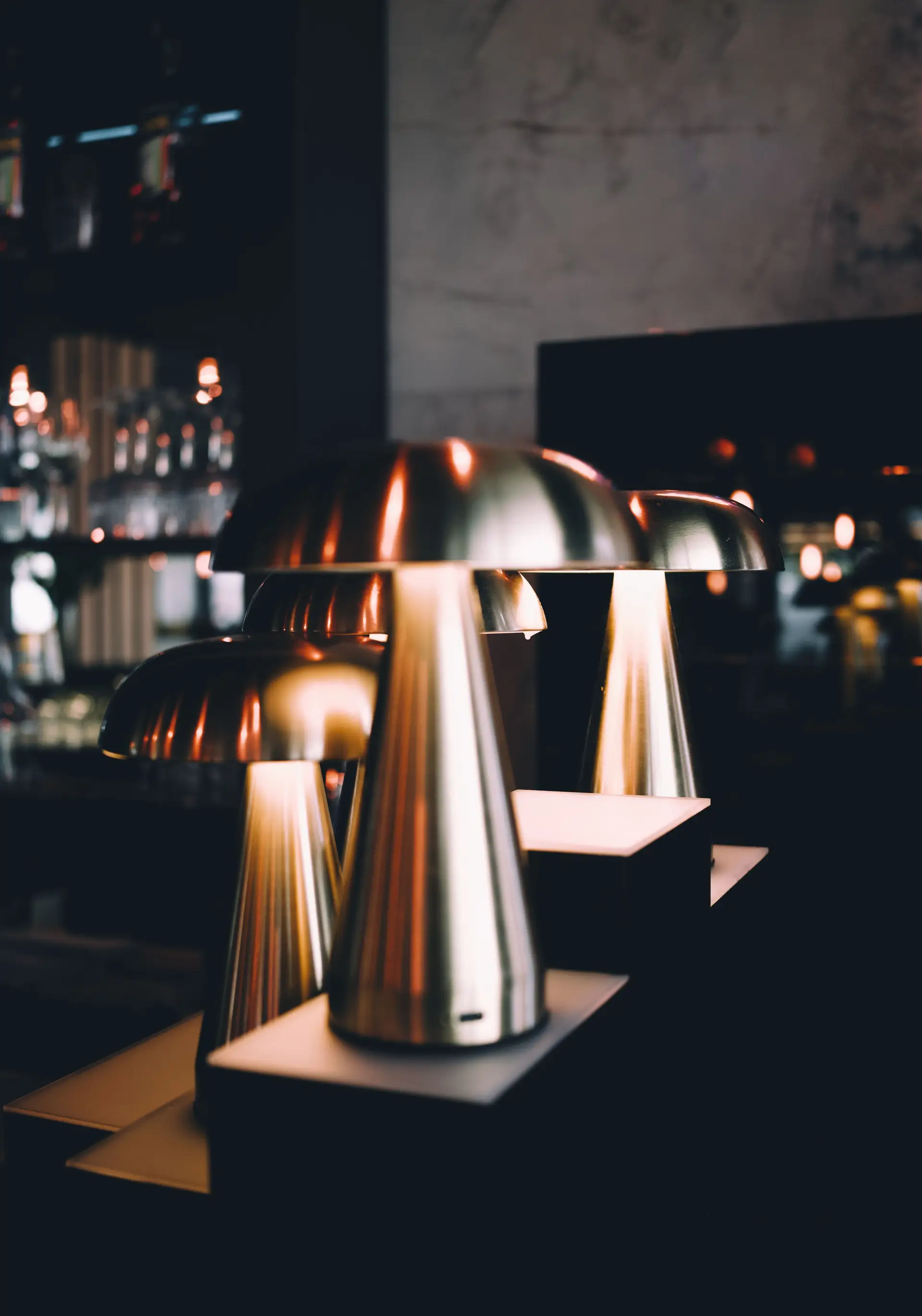 Abendliche Atmosphäre im Restaurant